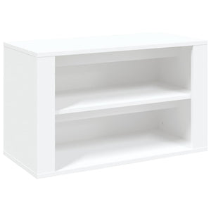 Schuhregal Weiß 75x35x45 cm