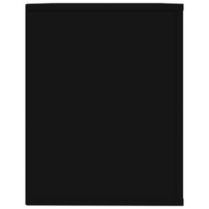 Schuhregal Schwarz 75x35x45 cm
