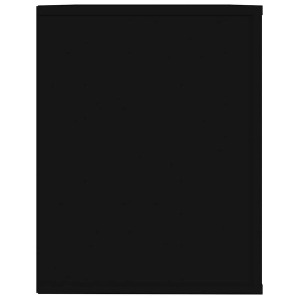 Schuhregal Schwarz 75x35x45 cm