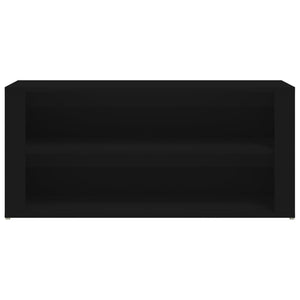 Schuhregal Schwarz 100x35x45 cm