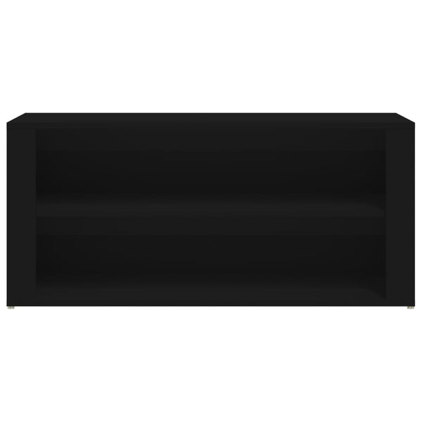 Schuhregal Schwarz 100x35x45 cm