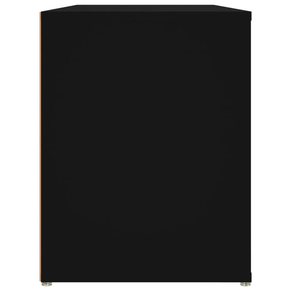 Schuhregal Schwarz 100x35x45 cm