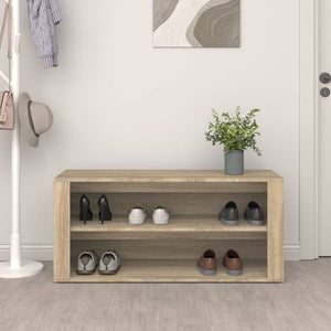 Schuhregal Sonoma-Eiche 100 cm