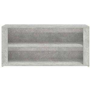 Betongraues Schuhregal 100 cm