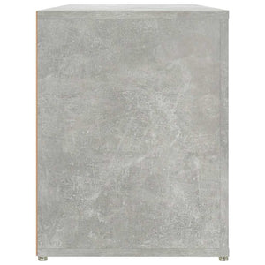 Betongraues Schuhregal 100 cm