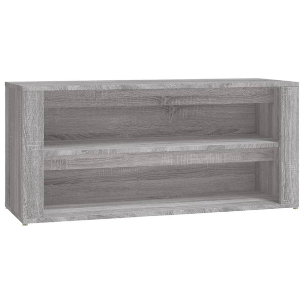 Schuhregal Grau Sonoma 100 cm