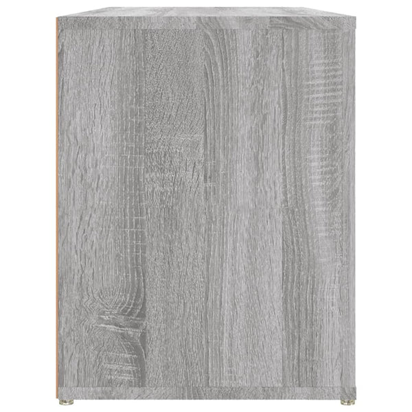 Schuhregal Grau Sonoma 100 cm
