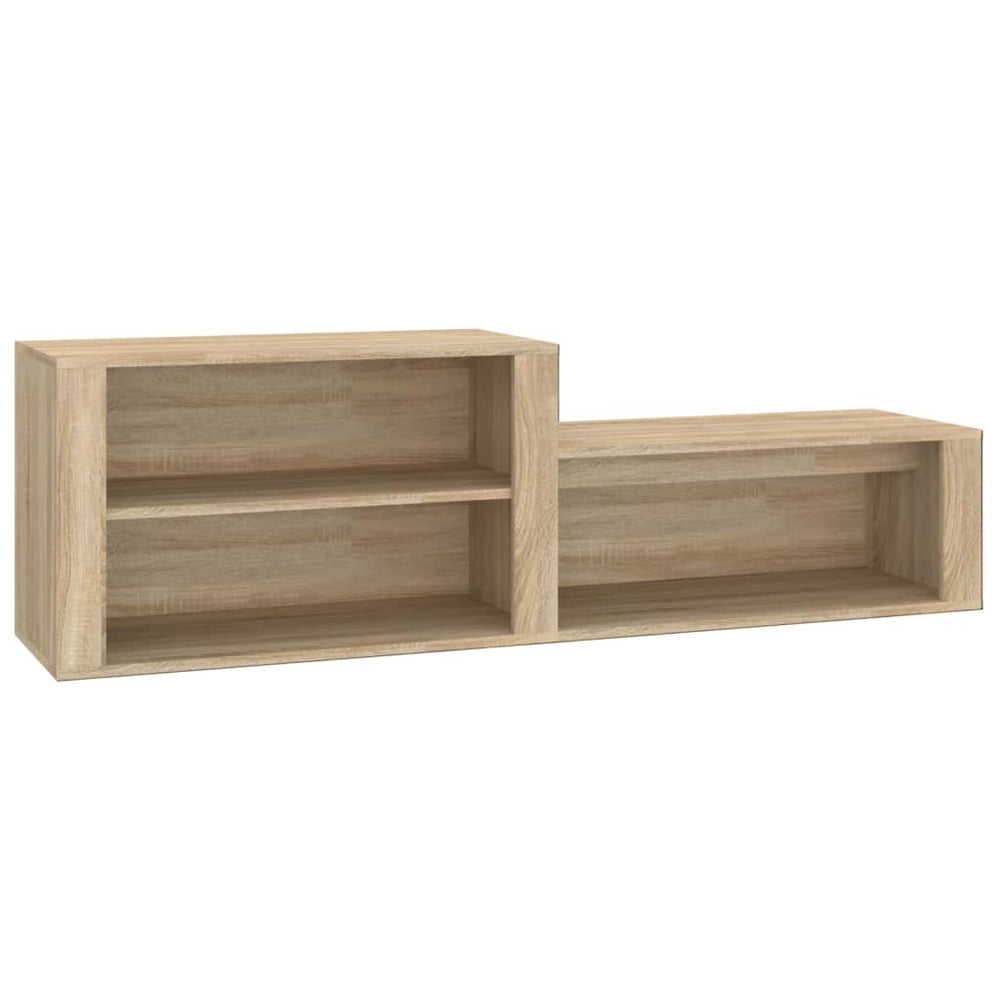 Schuhschrank Sonoma Eiche 150 cm