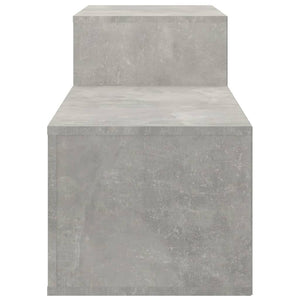 Betongrauer Schuhschrank 150 cm