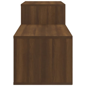 Schuhschrank Braun Eichen-Optik 150 cm