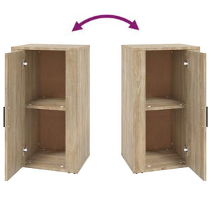 Sideboard Sonoma-Eiche 40x33x70 cm