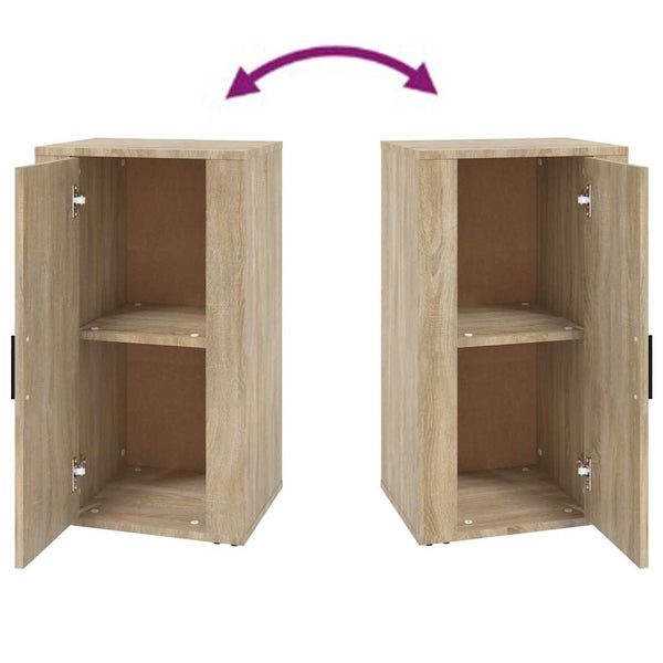 Sideboard Sonoma-Eiche 40x33x70 cm