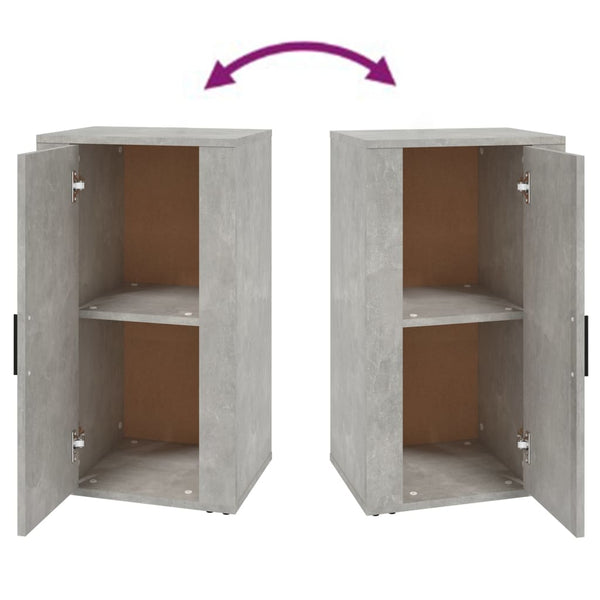 Betongraues Sideboard 40x70 cm