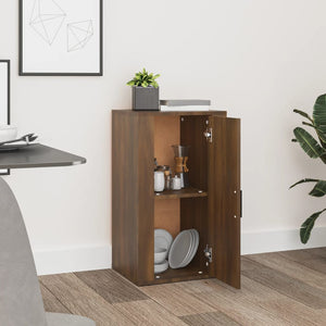 Sideboard Braun Eichenoptik 40x33x70 cm