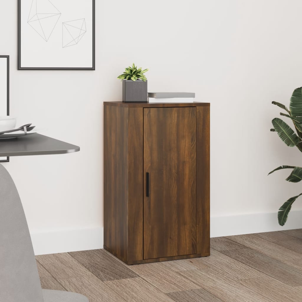 Sideboard Braun Eichenoptik 40x33x70 cm