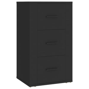 Schwarzes Sideboard 40x33x70 cm