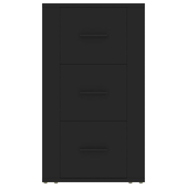 Schwarzes Sideboard 40x33x70 cm