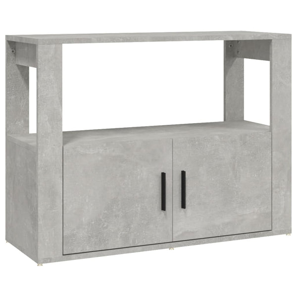 Sideboard Betongrau 80x30x60 cm