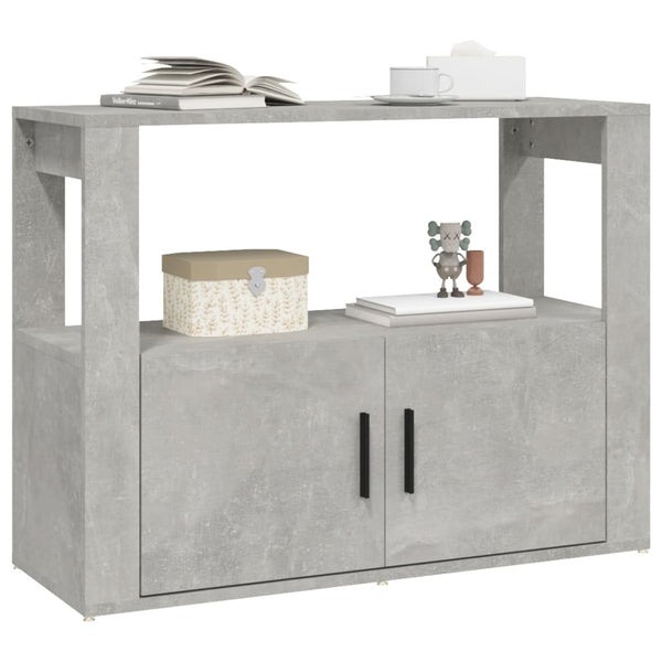 Sideboard Betongrau 80x30x60 cm