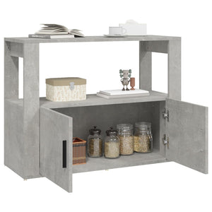 Sideboard Betongrau 80x30x60 cm