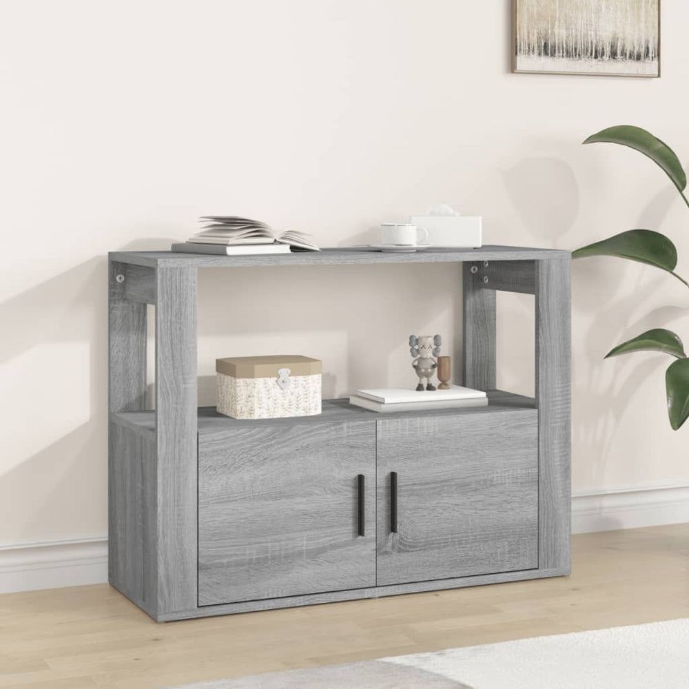 Sideboard Grau Sonoma 80x30x60 cm