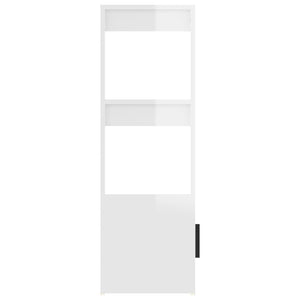 Hochglanz Sideboard Weiß 80x90 cm