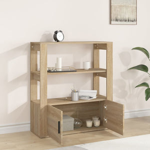 Sideboard Sonoma Eiche 80x90 cm