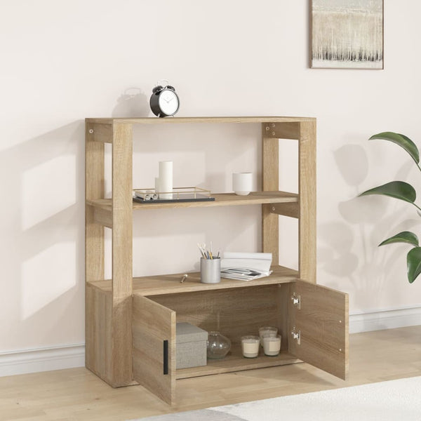 Sideboard Sonoma Eiche 80x90 cm