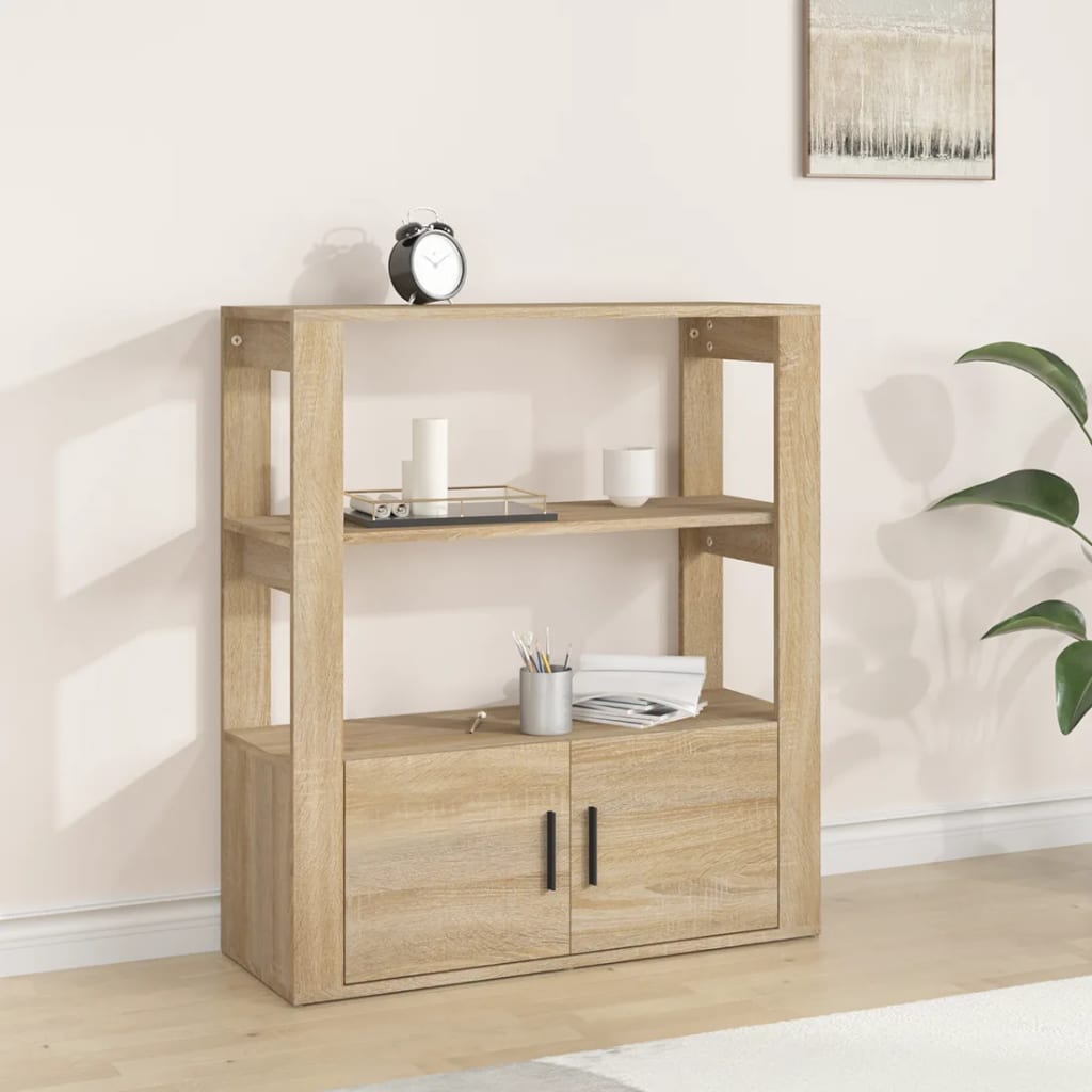 Sideboard Sonoma Eiche 80x90 cm