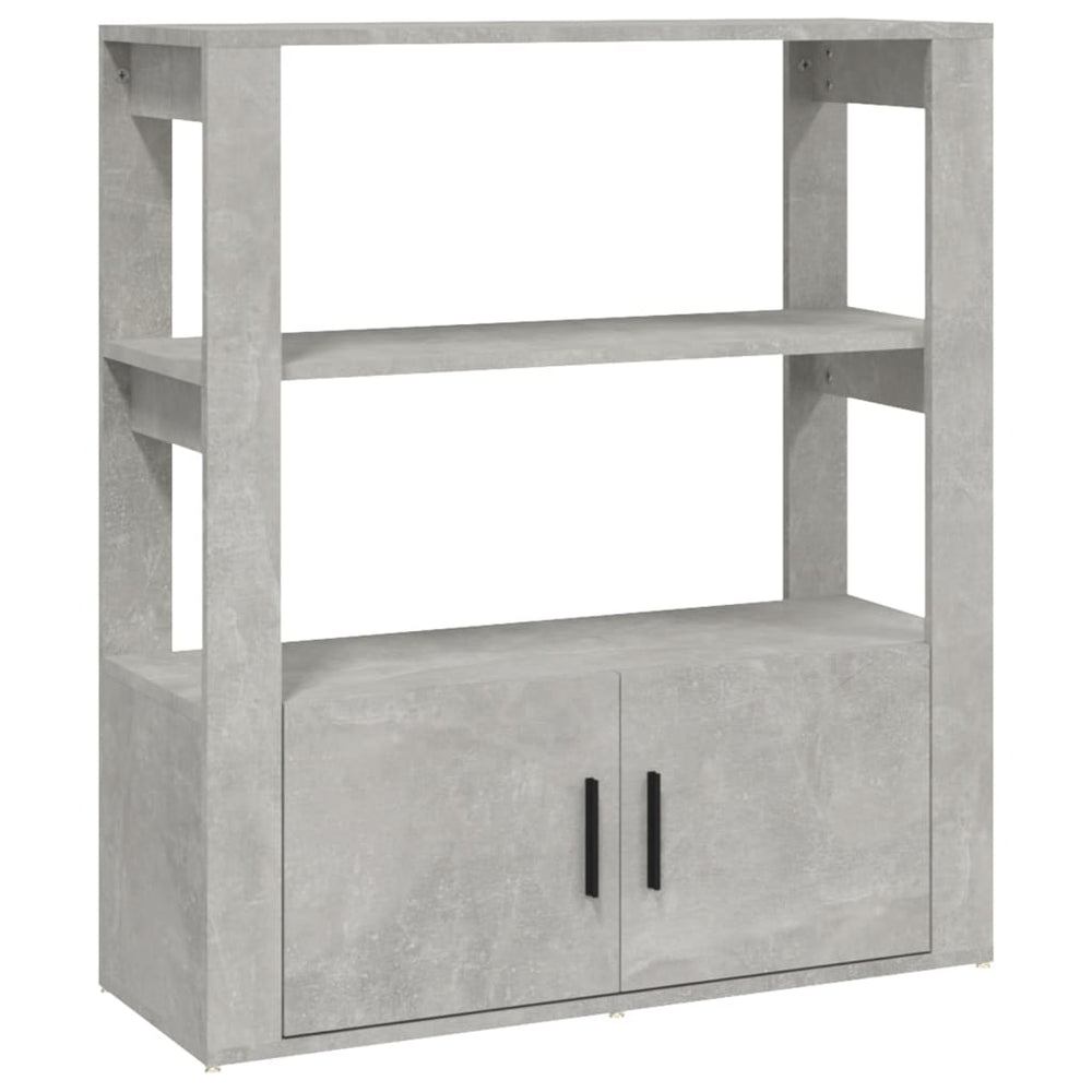 Sideboard Betongrau 80x30x90 cm