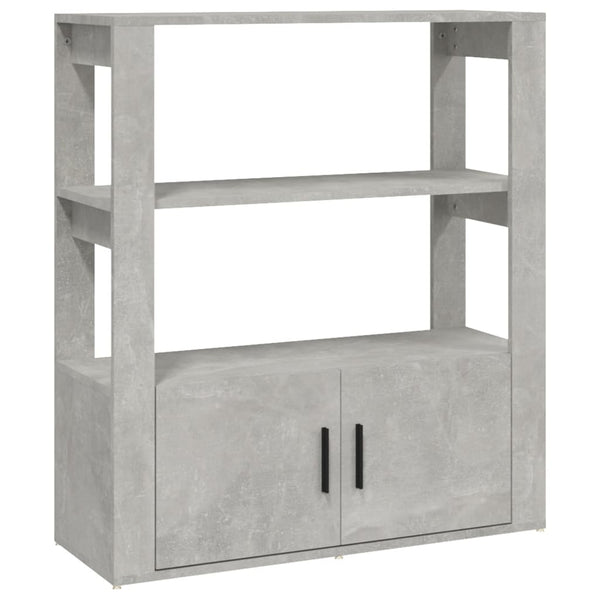 Sideboard Betongrau 80x30x90 cm