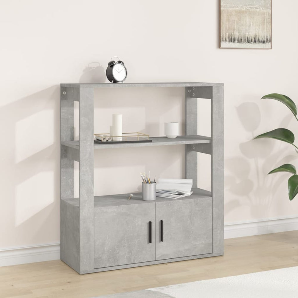 Sideboard Betongrau 80x30x90 cm