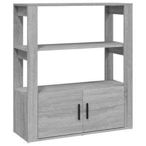 Sideboard Grau Sonoma 80x30x90 cm