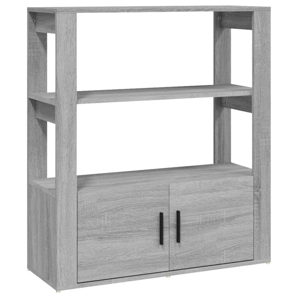 Sideboard Grau Sonoma 80x30x90 cm