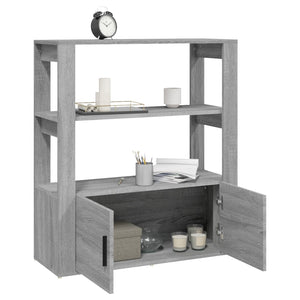 Sideboard Grau Sonoma 80x30x90 cm