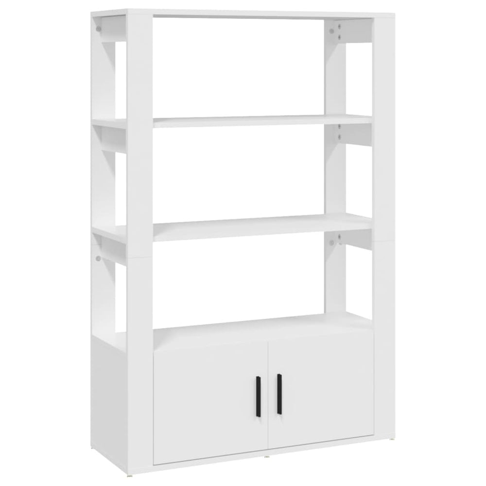 vidaXL Sideboard White 80x30x119.5 cm Engineered Wood