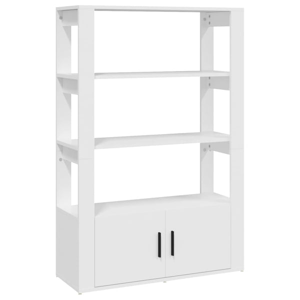 Sideboard Weiß 80 cm Holzwerkstoff