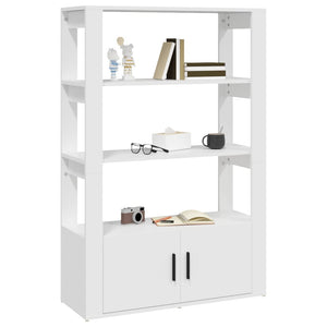 Sideboard Weiß 80 cm Holzwerkstoff