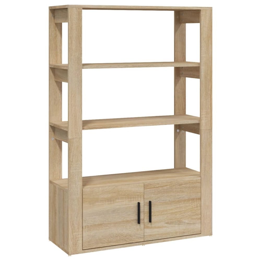 Sideboard Sonoma-Eiche, 80 cm