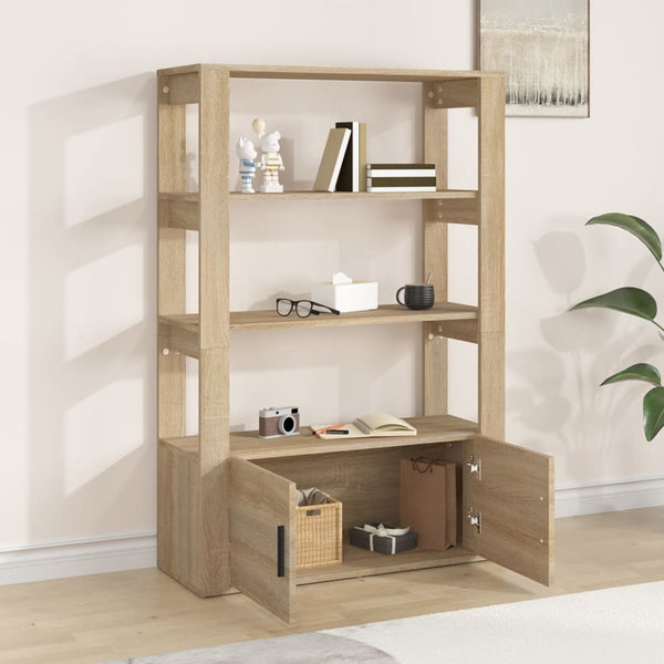 Sideboard Sonoma-Eiche, 80 cm