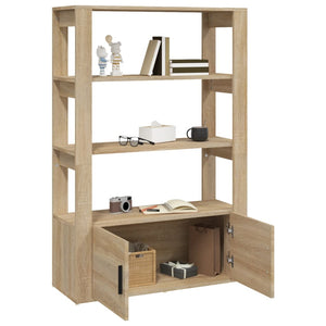 Sideboard Sonoma-Eiche, 80 cm