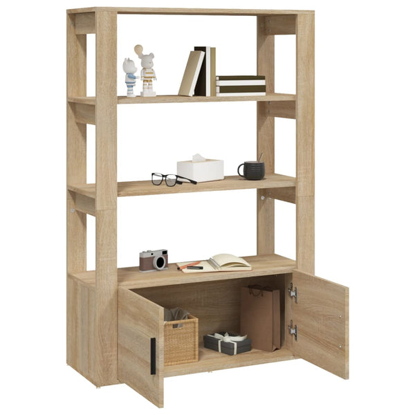 Sideboard Sonoma-Eiche, 80 cm