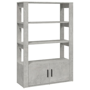 Sideboard Betongrau 80x30x119,5 cm