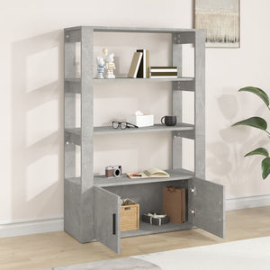 Sideboard Betongrau 80x30x119,5 cm