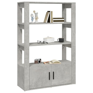 Sideboard Betongrau 80x30x119,5 cm