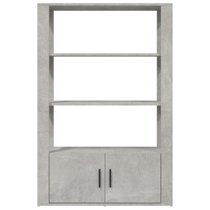 Sideboard Betongrau 80x30x119,5 cm