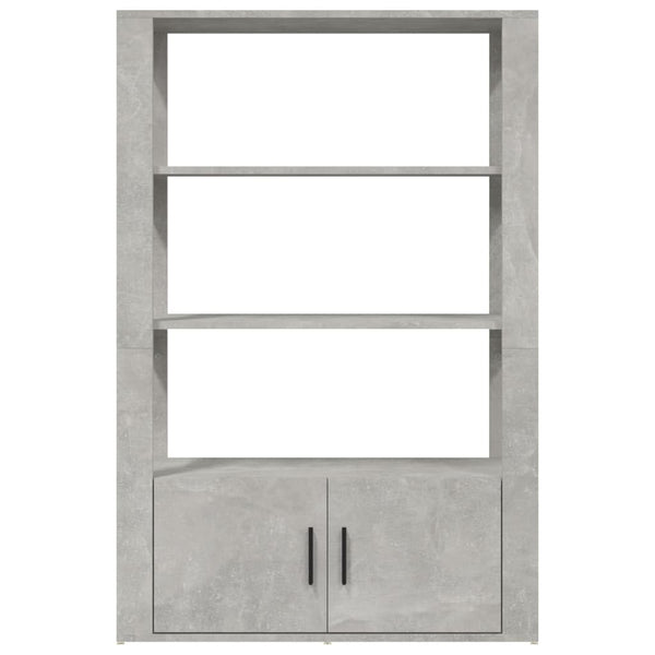 Sideboard Betongrau 80x30x119,5 cm
