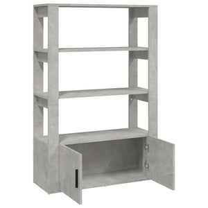 Sideboard Betongrau 80x30x119,5 cm