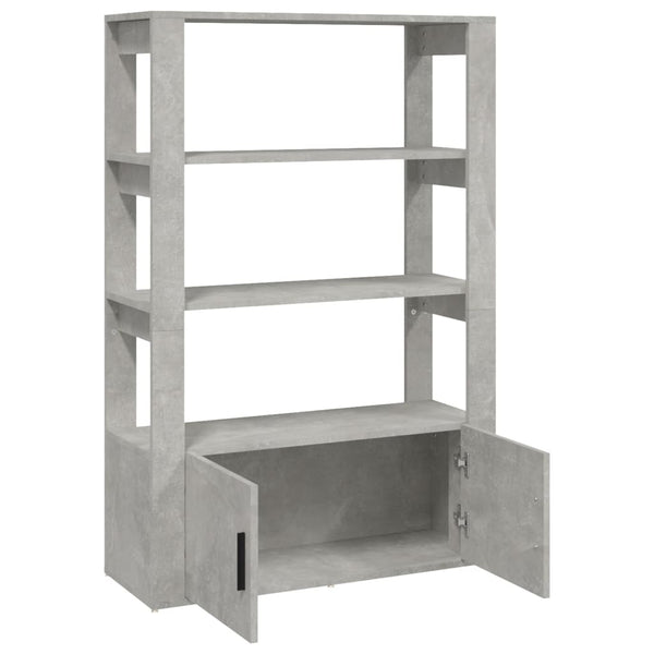 Sideboard Betongrau 80x30x119,5 cm