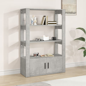 Sideboard Betongrau 80x30x119,5 cm